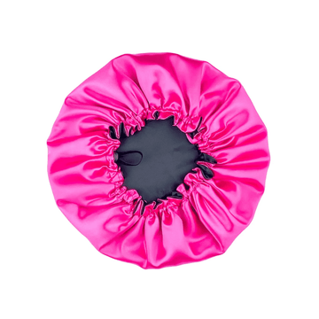 Touca de Cetim Dupla Face Ajustável Antifrizz Cachiaras