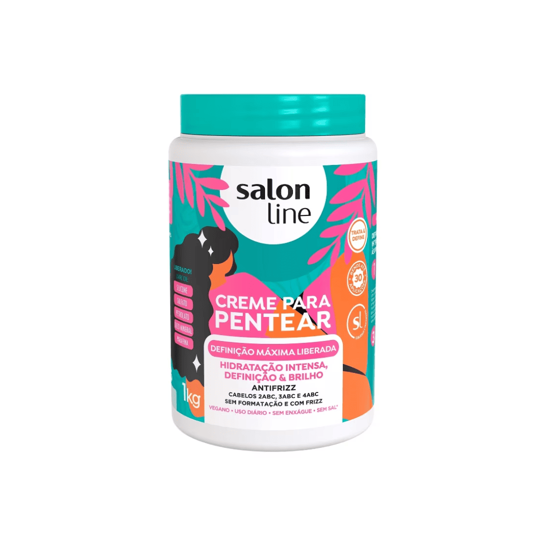 Creme Para Pentear Salon Line Definição Máxima 1kg