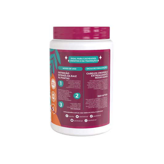 Creme Para Pentear Salon Line Antifrizz 1kg