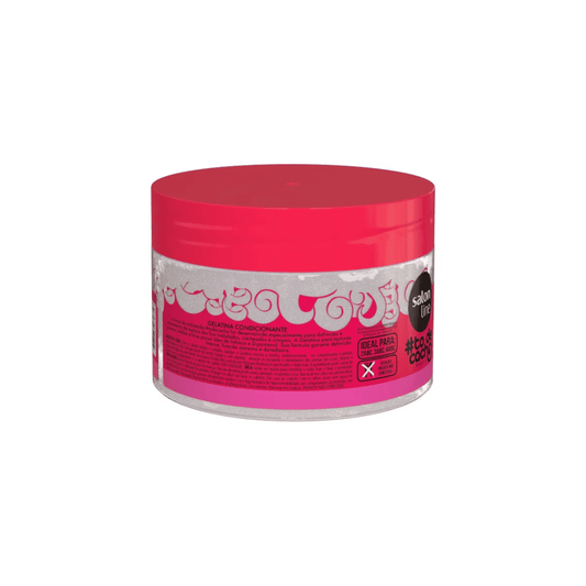 Gelatina #todecacho Super Fixação Salon Line 300g
