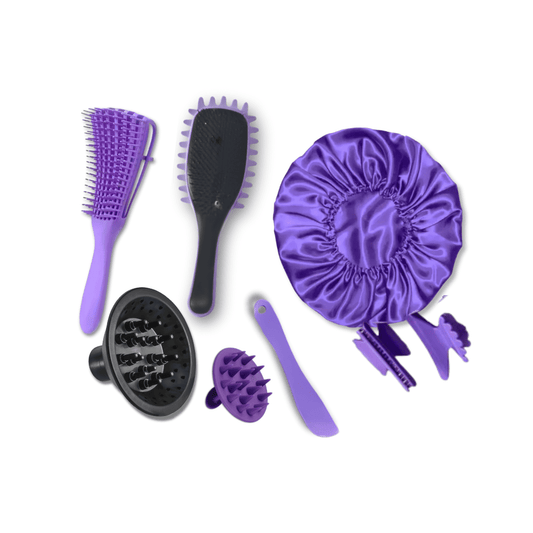 Kit Cachos Cachiaras com Difusor e Escovas Finalizadoras